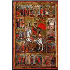 Икона, житие на Свети Георги Победоносец