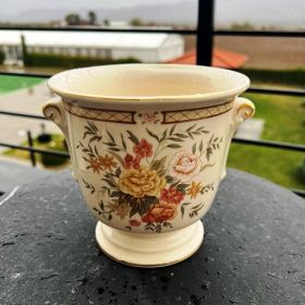 Английско керамично кашпо