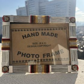 Рамка за снимка с мъниста