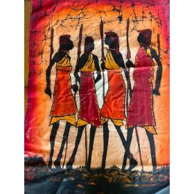 На лов-картина батик, Кения