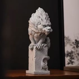 Реплика на древноизточен куче-дракон