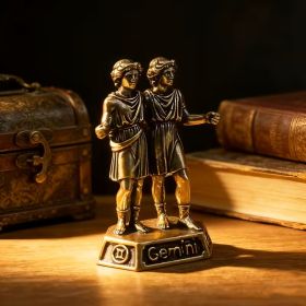 Метална фигурка на зодия близнаци