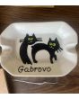 Порцеланов пепелник Габровски котки
