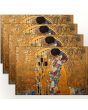Комплект за студено сервирана Целувката на Густав Климт
