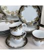 Класически порцеланов сервиз за кафе, Версаче голд