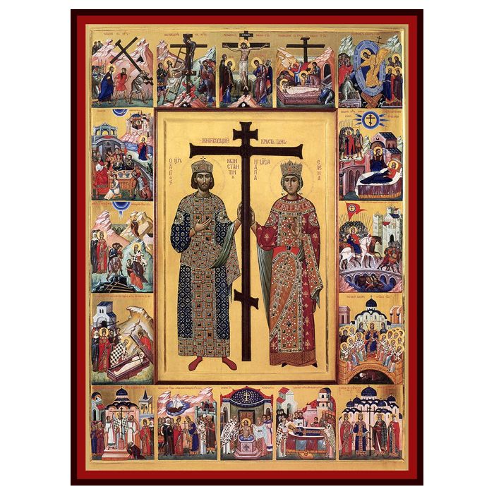 Икона на св.св. Константин и Елена