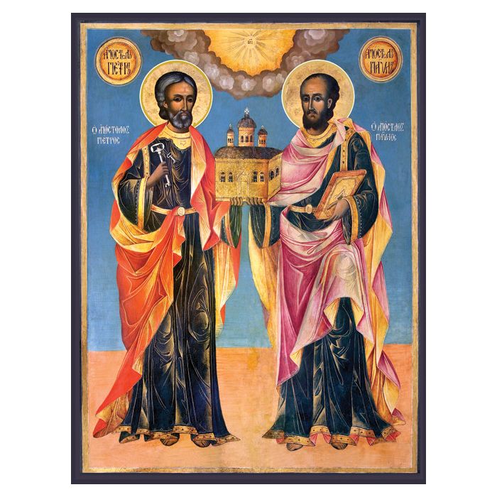 Икона на св. апостол Петър и Павел
