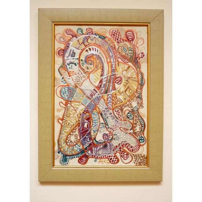 Картина, керамика - лабиринт с неизвестен край