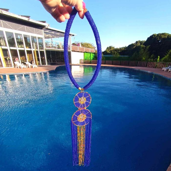 Ръчно изработено масайско колие