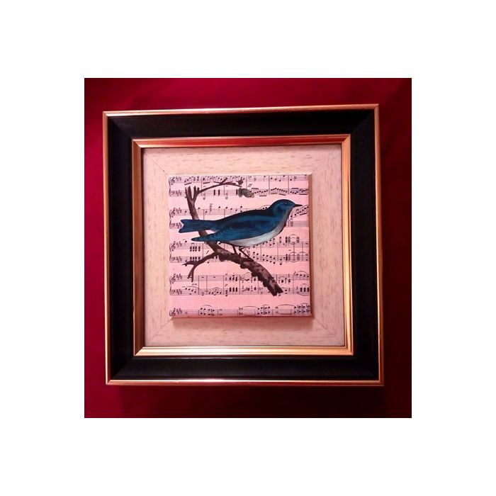 Картина рисувана керамика, песен