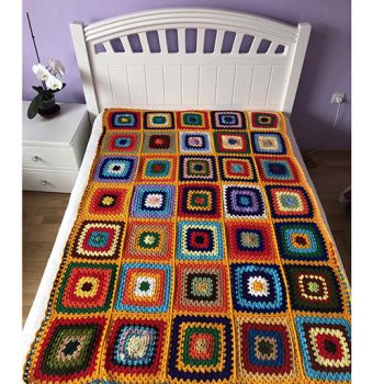 Плетено одеяло на една кука, Циганско лято