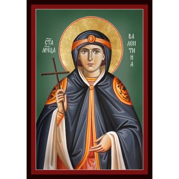 Икона на света Великомъченица Валентина