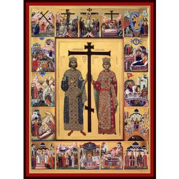 Икона на Св. Св. Константин и Елена  № 4