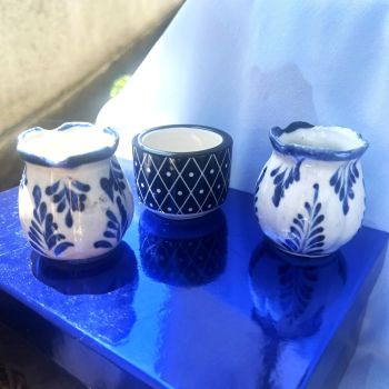 Интериорен керамичен комплект "Синева"