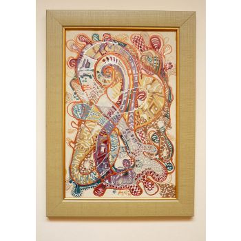 Картина, керамика - лабиринт с неизвестен край