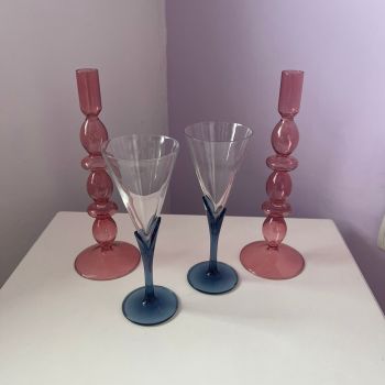 Интериорен комплект от цветно стъкло, Елегантност