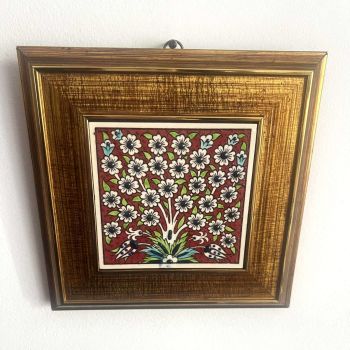 Керамична картина, дървото на изобилието