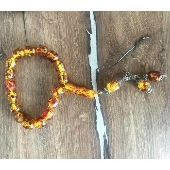 Броеница, кехлибар