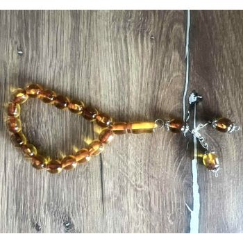 Броеница от кехлибар