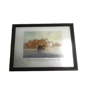 Форт Св. Анджело - репродукция на Малтийска морска картина