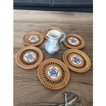 Комплект синя керамика, Синева