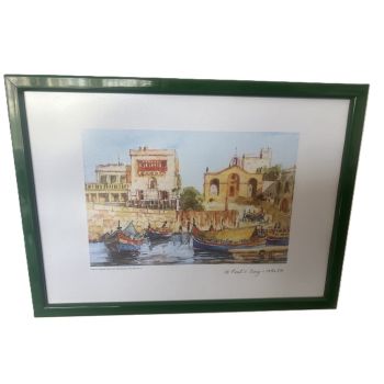 Заливът St. Paul , репродукция на малтийска картина