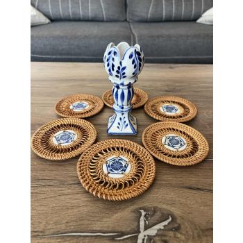 Комплект синя керамика, Обаяние