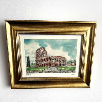 Времена на величие - висококачествен принт на Колизеума в Рим