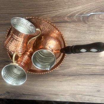 Комплект от кована мед - Кафето е удоволствие