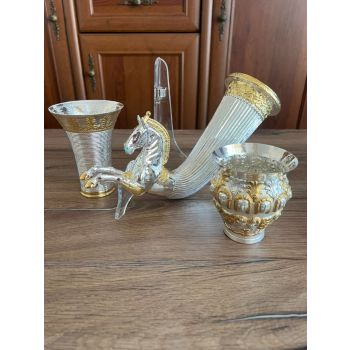 Наздравица с безсмъртието, комплект реплики на сребърните тракийски съкровища