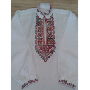 Мъжка риза, Плевенска шевица