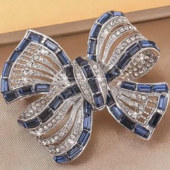 Брошка панделка о т кристали