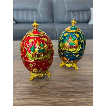 Комплект 2 бр яйца тип Фаберже