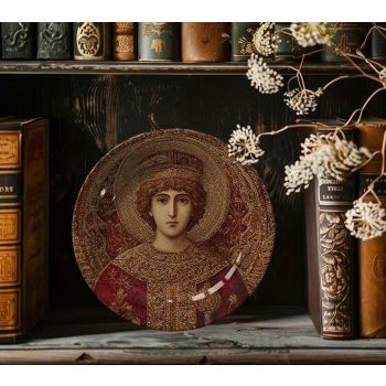 Император, ръчно рисувана декоративна порцеланова чиния