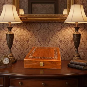 Луксозна дървена кутия