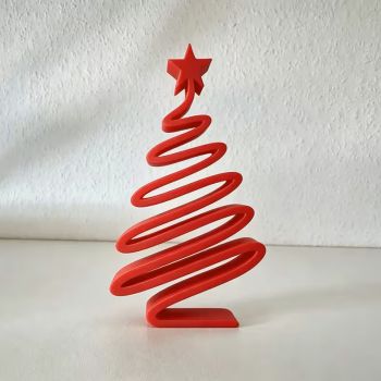 Елха, елегантна и модерна пластика на Коледна елха