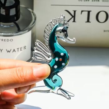 Фигурка от цветно стъкло, тип Сваровски, Морско конче