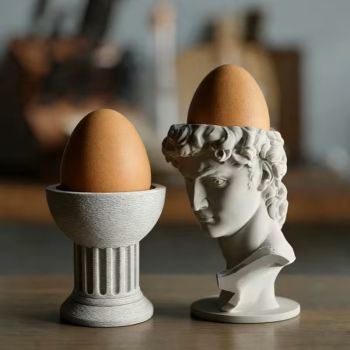 Поставка за яйце, Главата на Давит