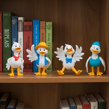 Керамична фигурка - Патешки поздрав