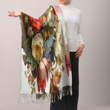 Шал с цветя, кашмир