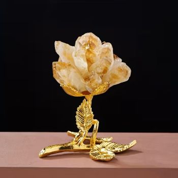 Принцеса, роза от естествен цитрин