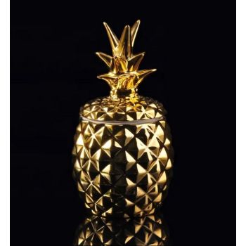 Празнична керамична купа, Златен ананас