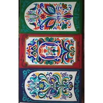 Триптих от картини алафрангата, България